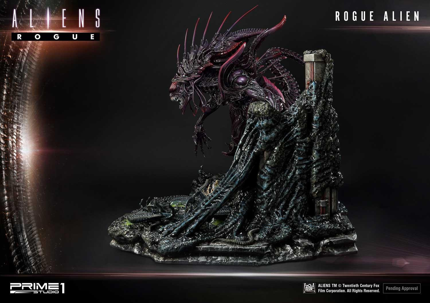 Aliens: Rogue - Rogue Alien - Diorama - Premium Masterline  (PMDHAL-04EX) - Battle Diorama, EX Version (Prime 1 Studio) photo 52
