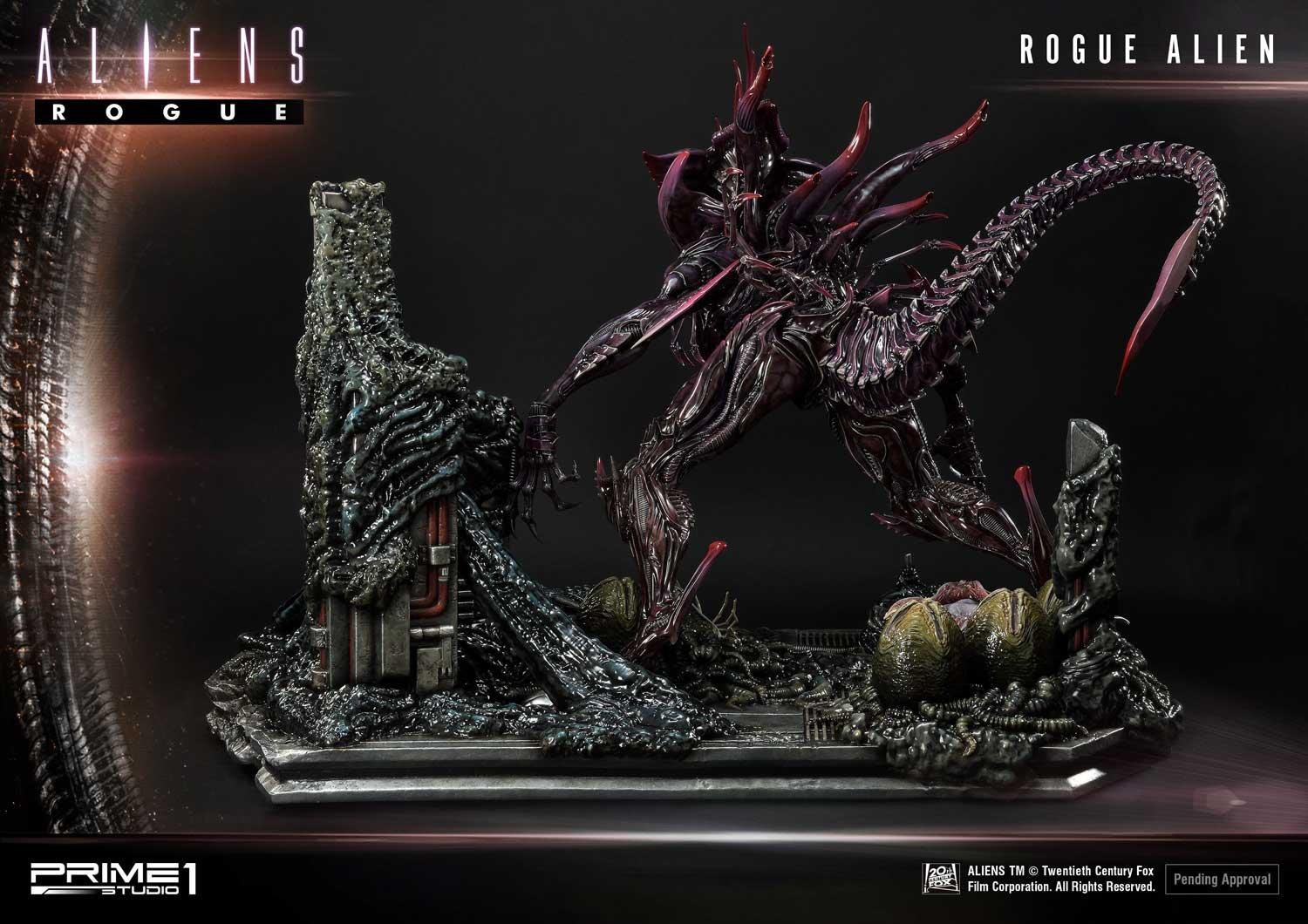 Aliens: Rogue - Rogue Alien - Diorama - Premium Masterline  (PMDHAL-04EX) - Battle Diorama, EX Version (Prime 1 Studio) photo 53