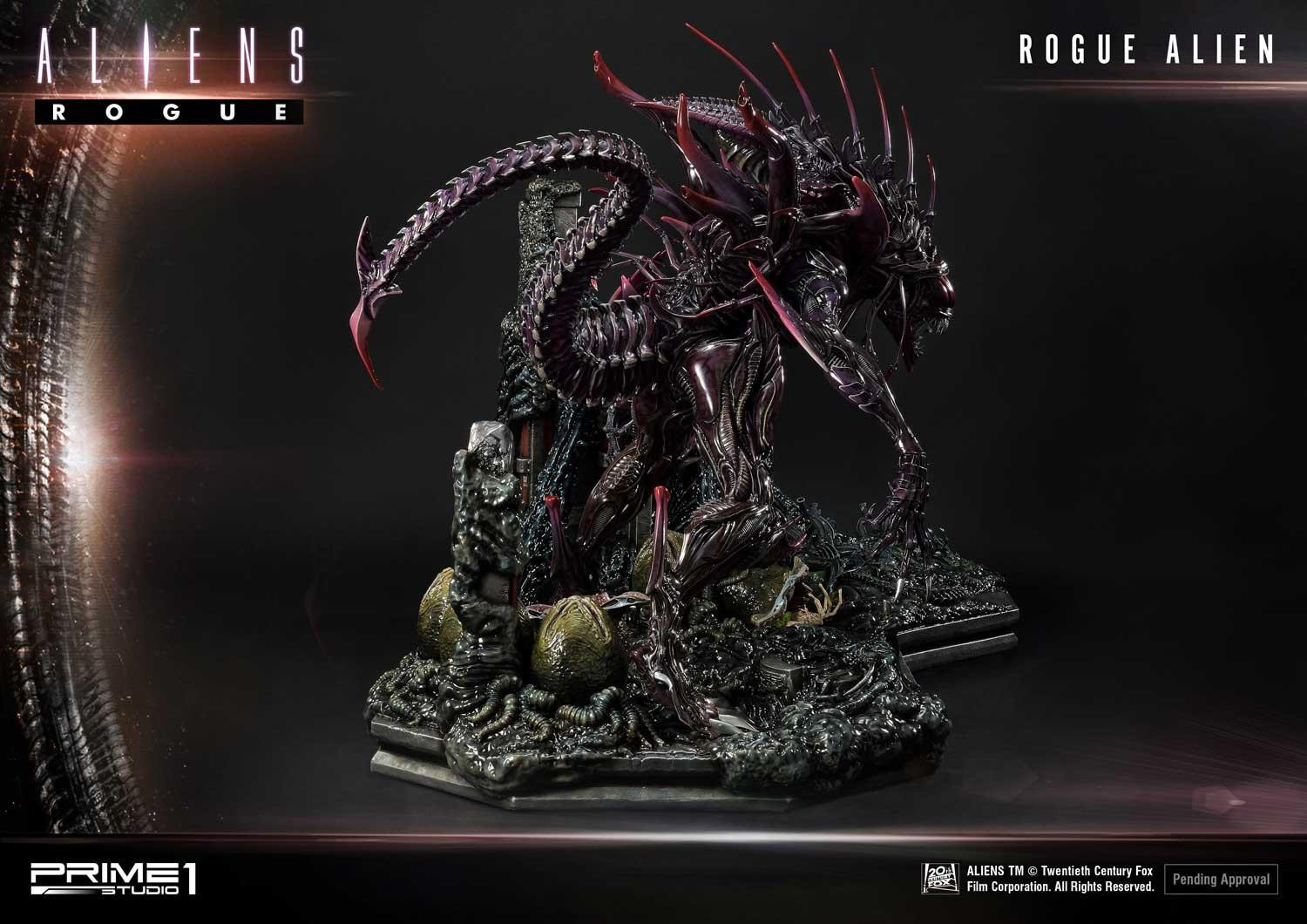 Aliens: Rogue - Rogue Alien - Diorama - Premium Masterline  (PMDHAL-04EX) - Battle Diorama, EX Version (Prime 1 Studio) photo 54