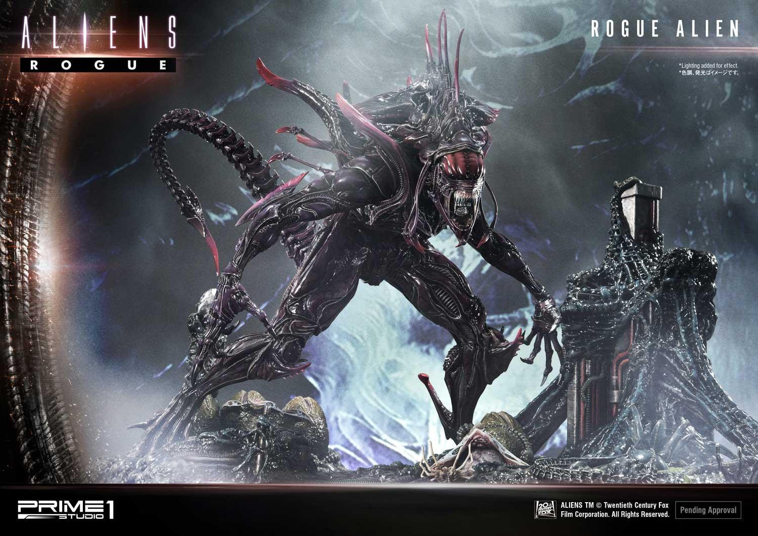 Aliens: Rogue - Rogue Alien - Diorama - Premium Masterline  (PMDHAL-04EX) - Battle Diorama, EX Version (Prime 1 Studio) photo 57