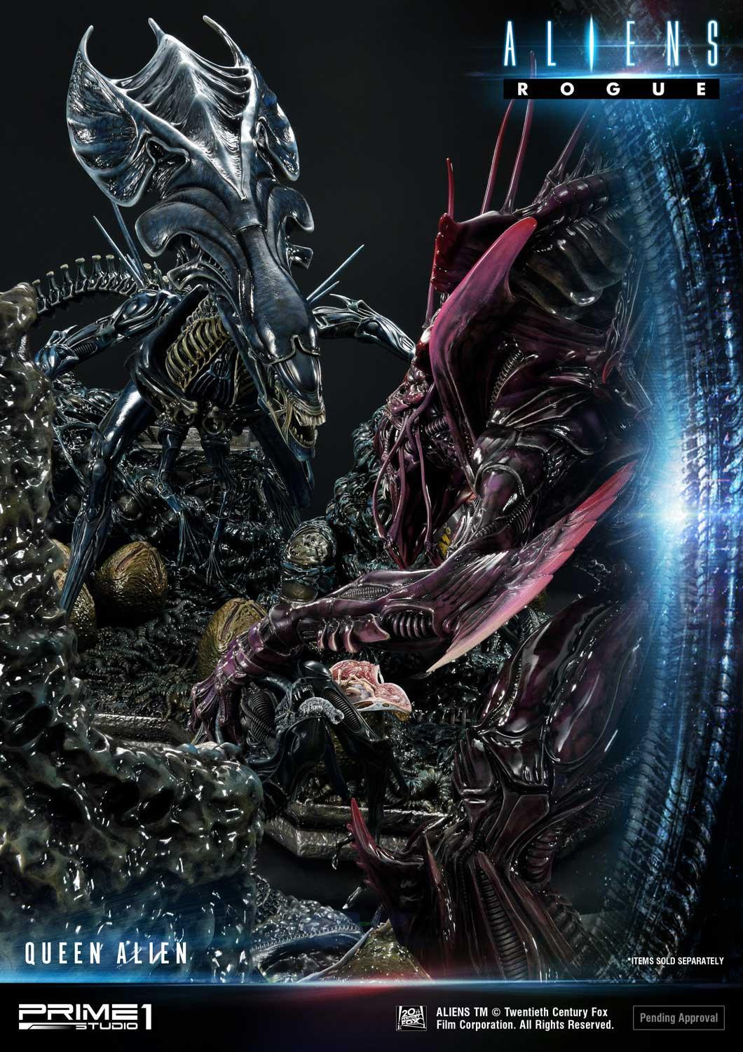 Aliens: Rogue - Rogue Alien - Diorama - Premium Masterline  (PMDHAL-04EX) - Battle Diorama, EX Version (Prime 1 Studio) photo 59