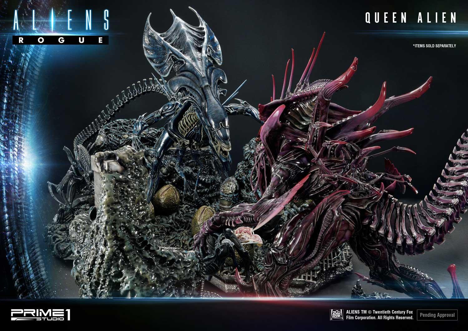 Aliens: Rogue - Rogue Alien - Diorama - Premium Masterline  (PMDHAL-04EX) - Battle Diorama, EX Version (Prime 1 Studio) photo 69