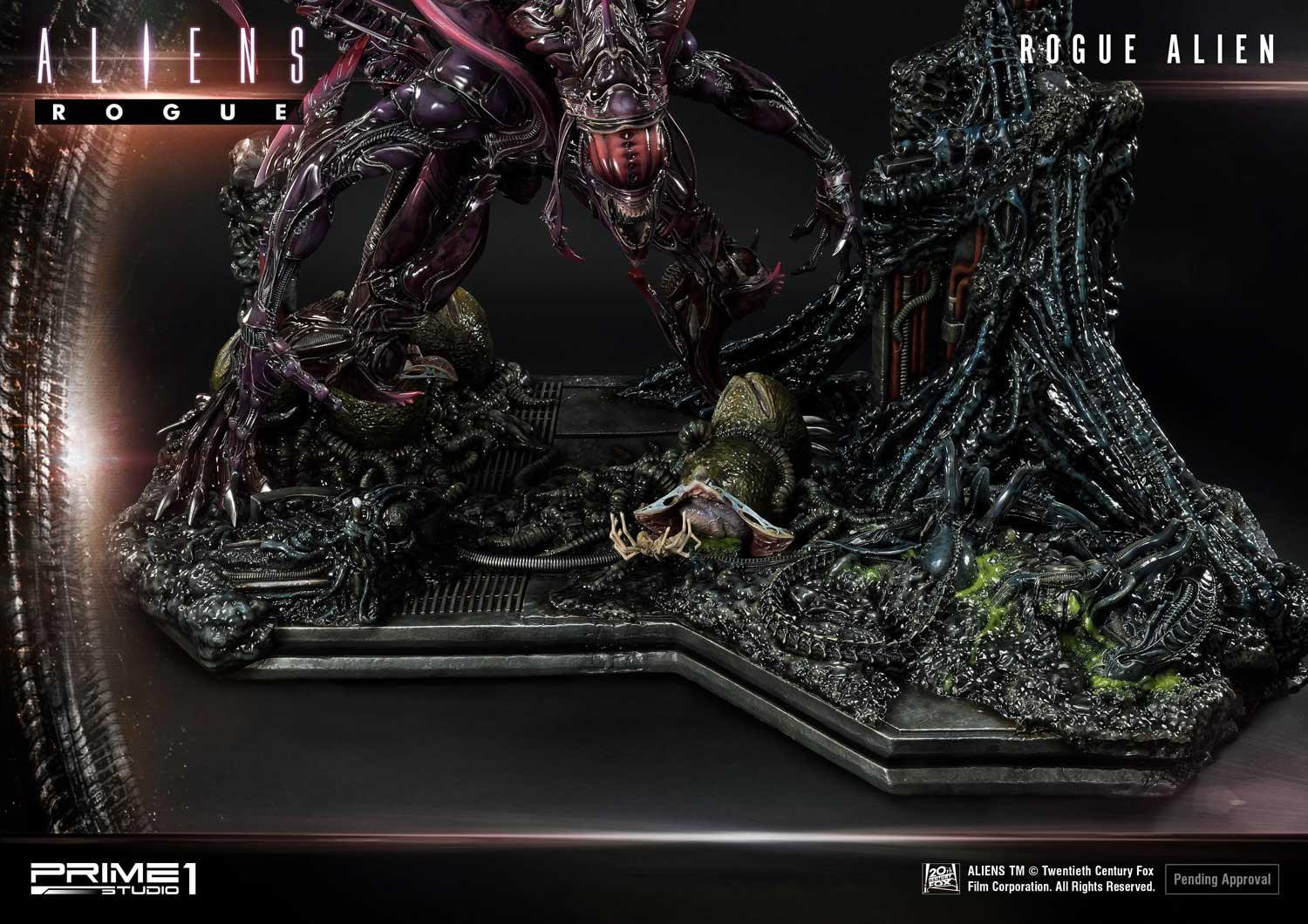 Aliens: Rogue - Rogue Alien - Diorama - Premium Masterline  (PMDHAL-04EX) - Battle Diorama, EX Version (Prime 1 Studio) photo 77