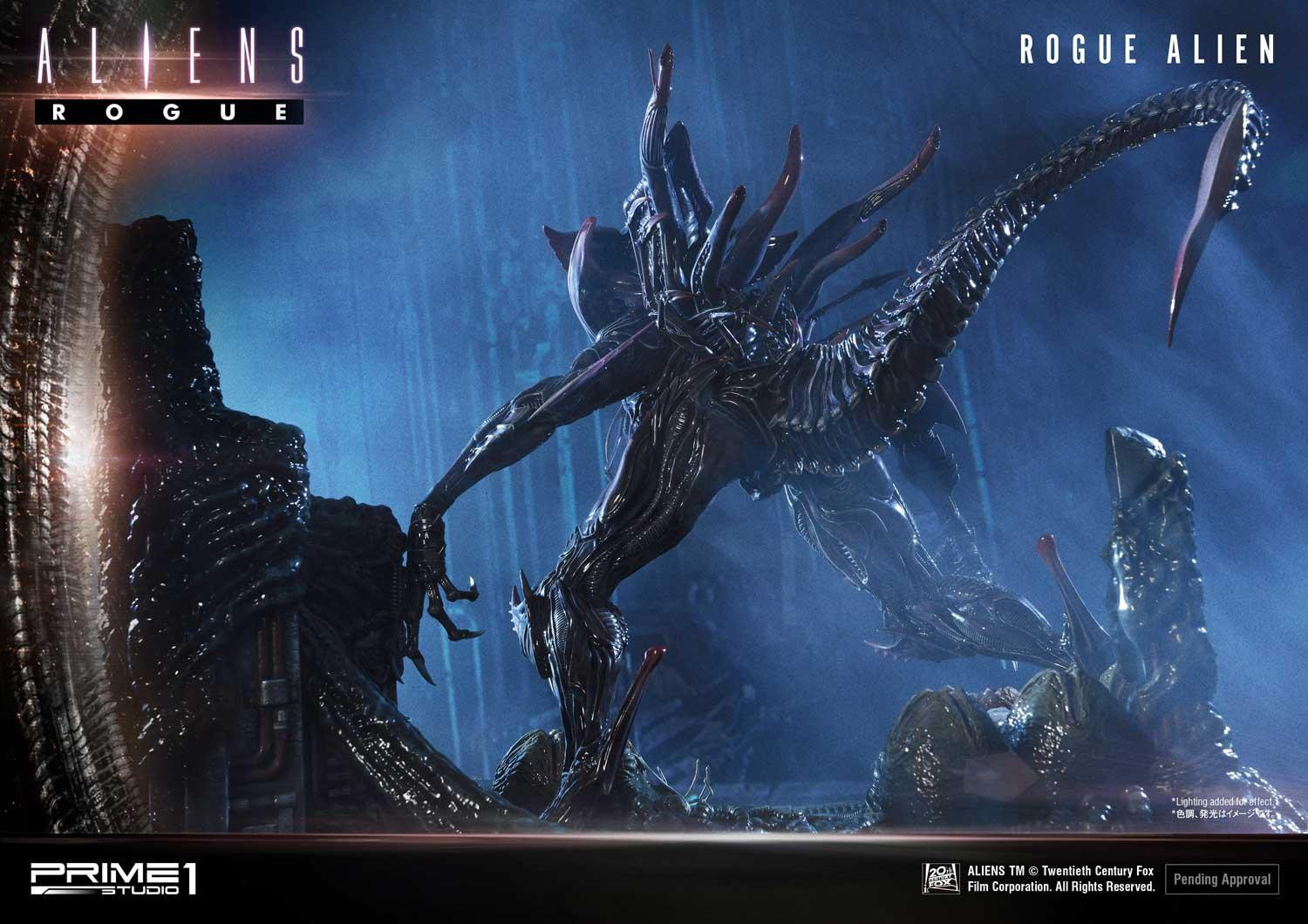 Aliens: Rogue - Rogue Alien - Diorama - Premium Masterline  (PMDHAL-04EX) - Battle Diorama, EX Version (Prime 1 Studio) photo 79