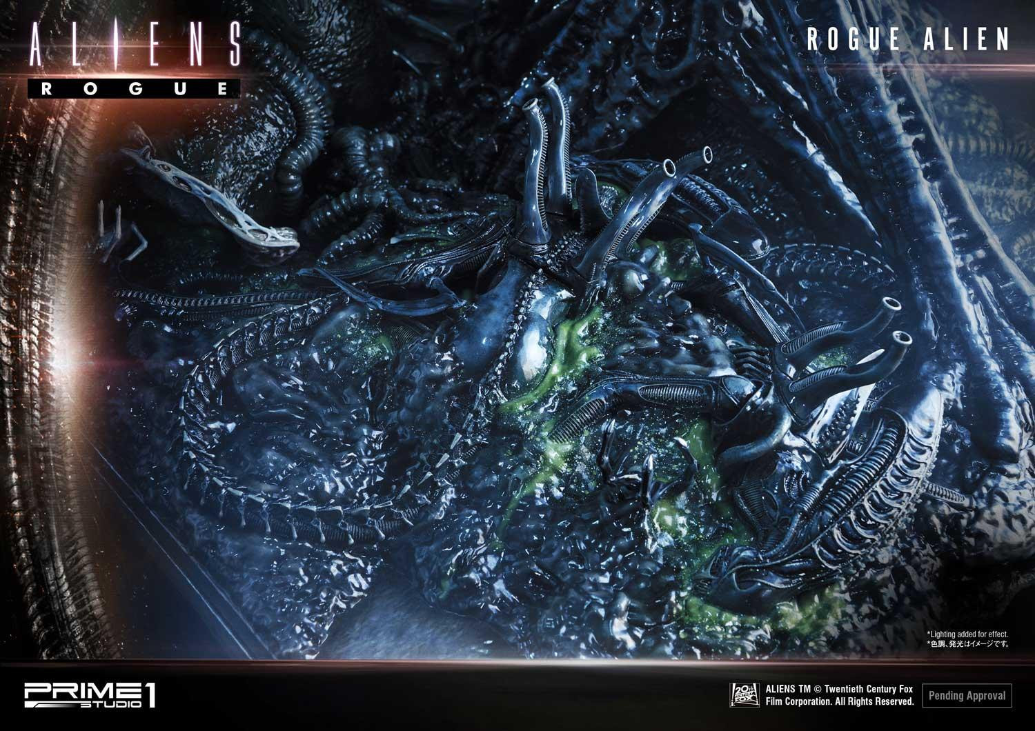 Aliens: Rogue - Rogue Alien - Diorama - Premium Masterline  (PMDHAL-04EX) - Battle Diorama, EX Version (Prime 1 Studio) photo 81