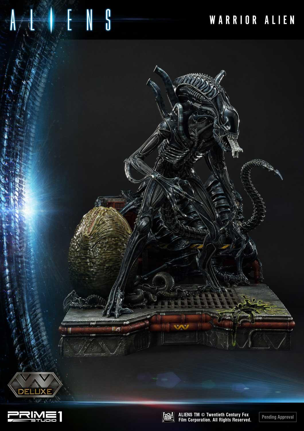 Aliens (Comics) - Alien Warrior - Facehugger - Premium Masterline  (PMDHAL-02DXS) - DX Bonus Version (Prime 1 Studio) photo 3