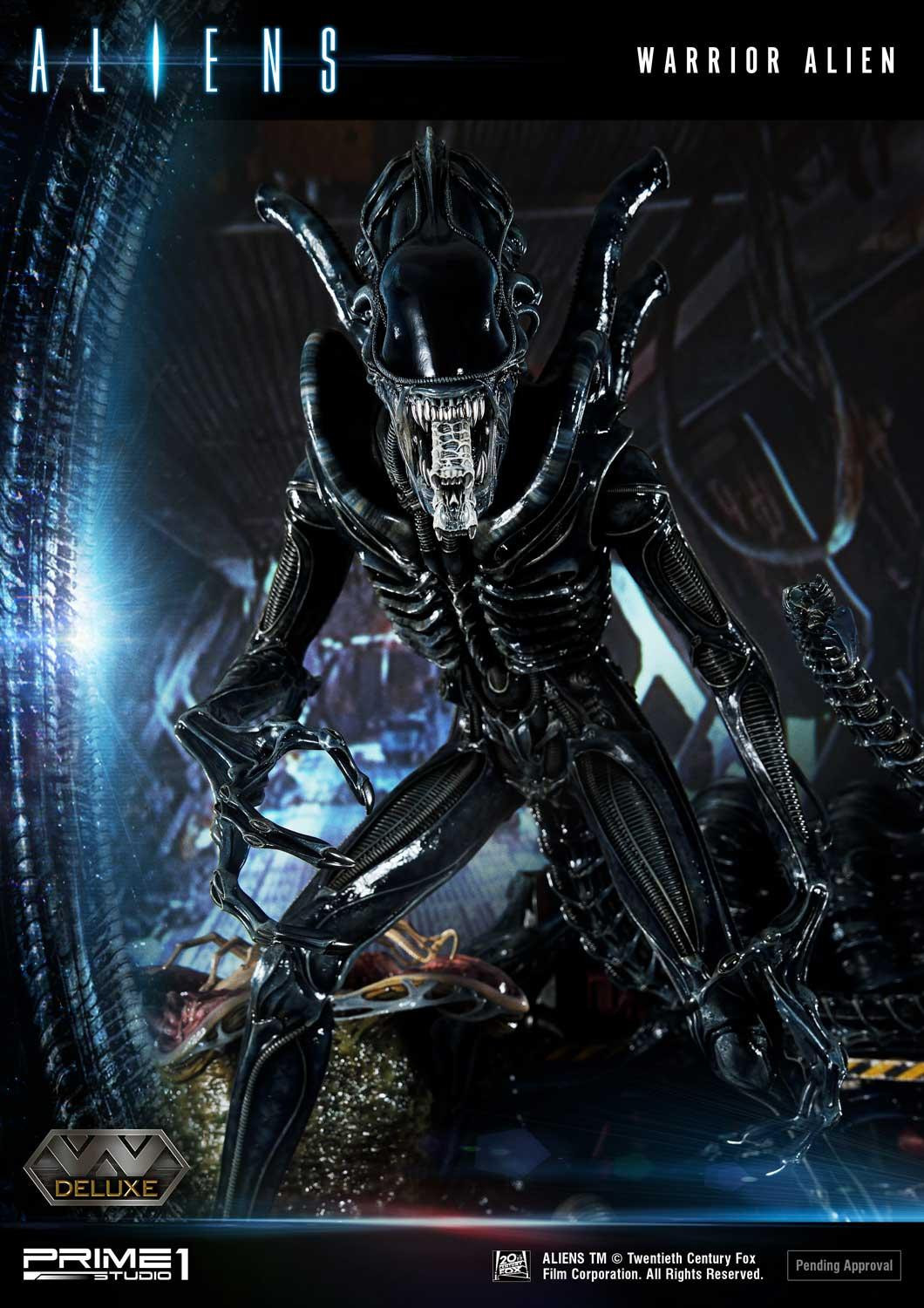 Aliens (Comics) - Alien Warrior - Facehugger - Premium Masterline  (PMDHAL-02DXS) - DX Bonus Version (Prime 1 Studio) photo 6