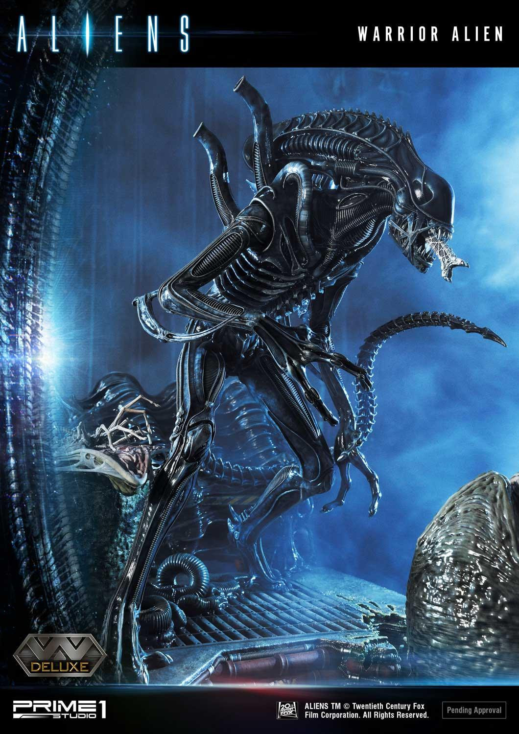 Aliens (Comics) - Alien Warrior - Facehugger - Premium Masterline  (PMDHAL-02DXS) - DX Bonus Version (Prime 1 Studio) photo 10