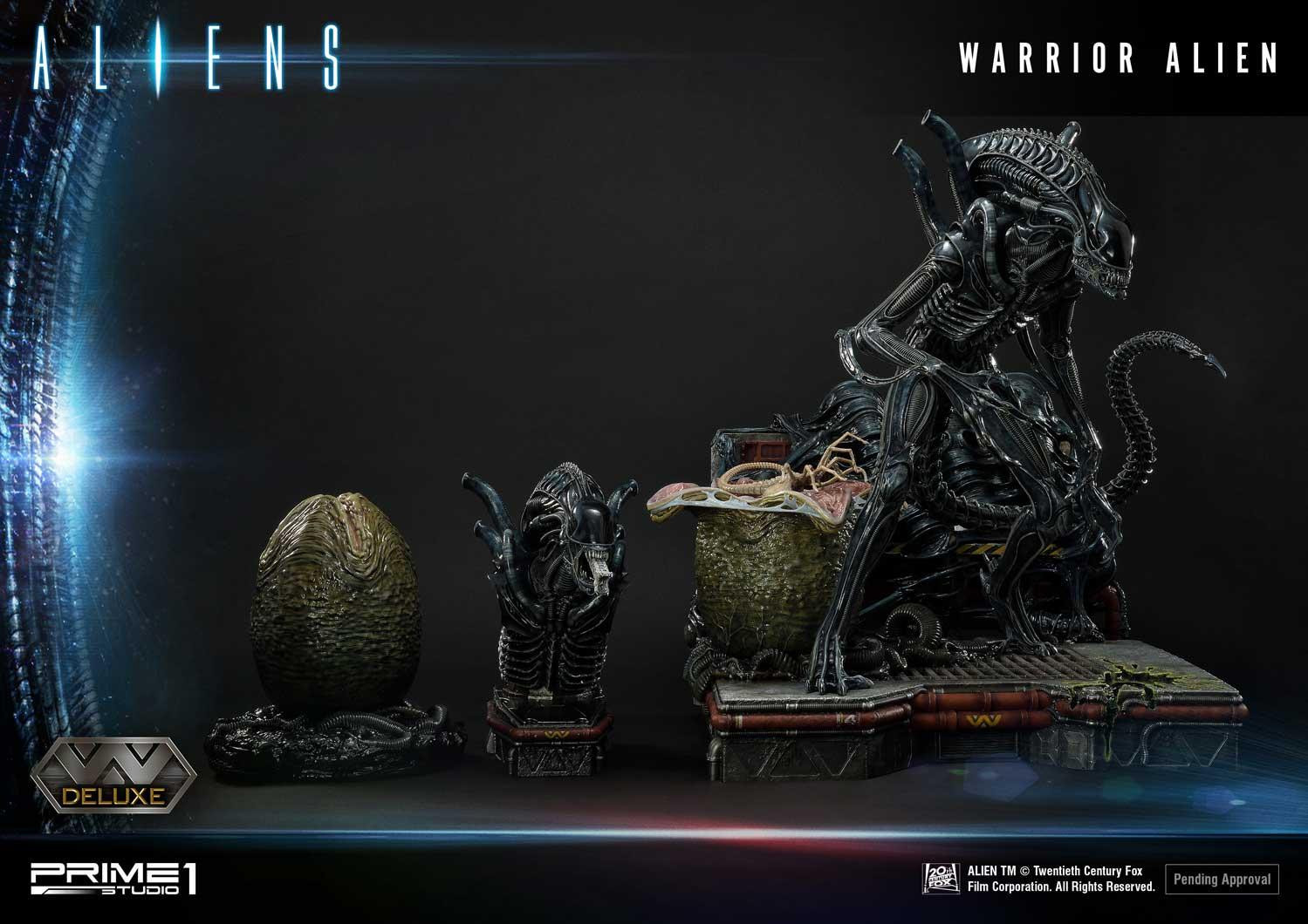 Aliens (Comics) - Alien Warrior - Facehugger - Premium Masterline  (PMDHAL-02DXS) - DX Bonus Version (Prime 1 Studio) photo 17
