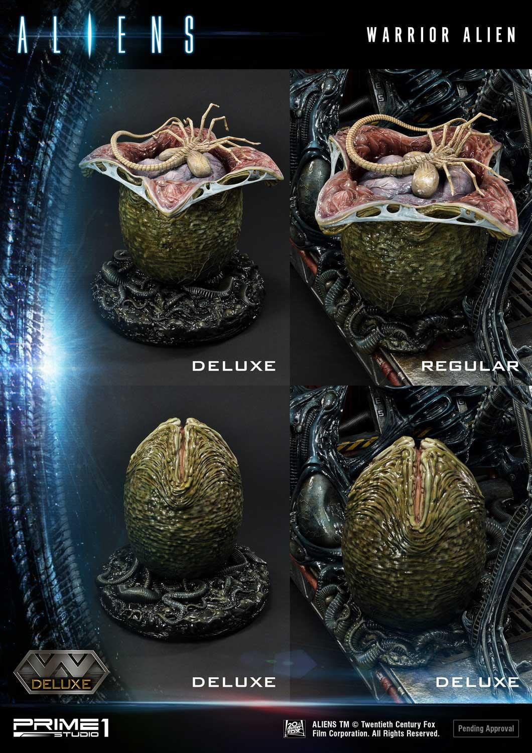 Aliens (Comics) - Alien Warrior - Facehugger - Premium Masterline  (PMDHAL-02DXS) - DX Bonus Version (Prime 1 Studio) photo 20