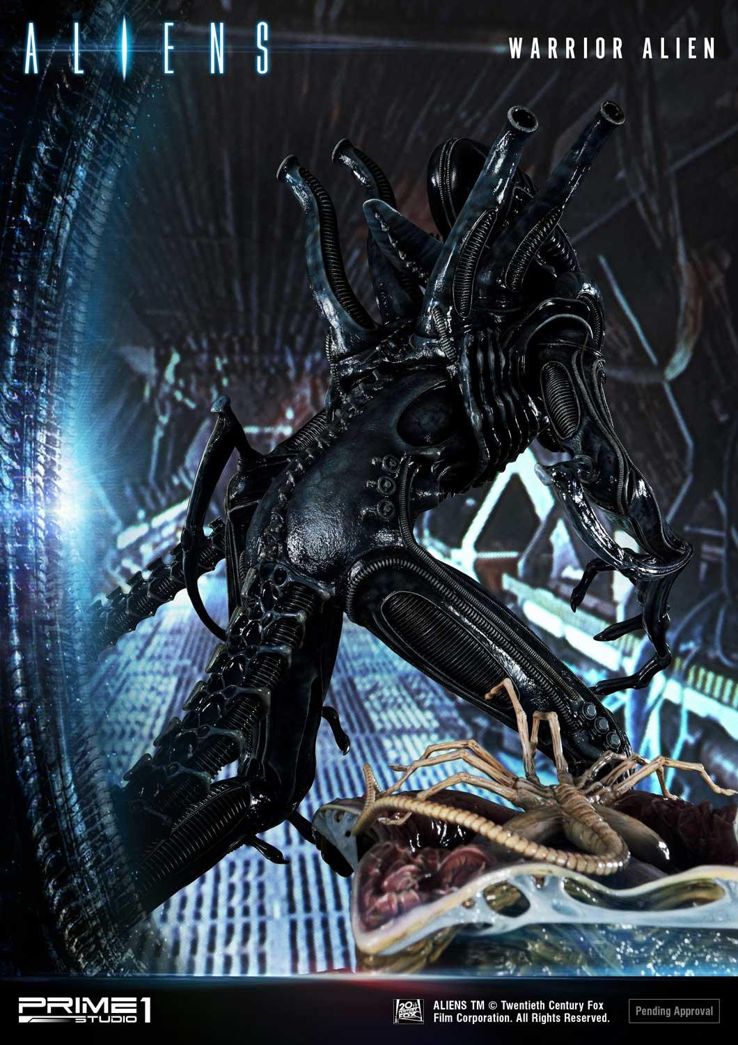Aliens (Comics) - Alien Warrior - Facehugger - Premium Masterline  (PMDHAL-02DXS) - DX Bonus Version (Prime 1 Studio) photo 54