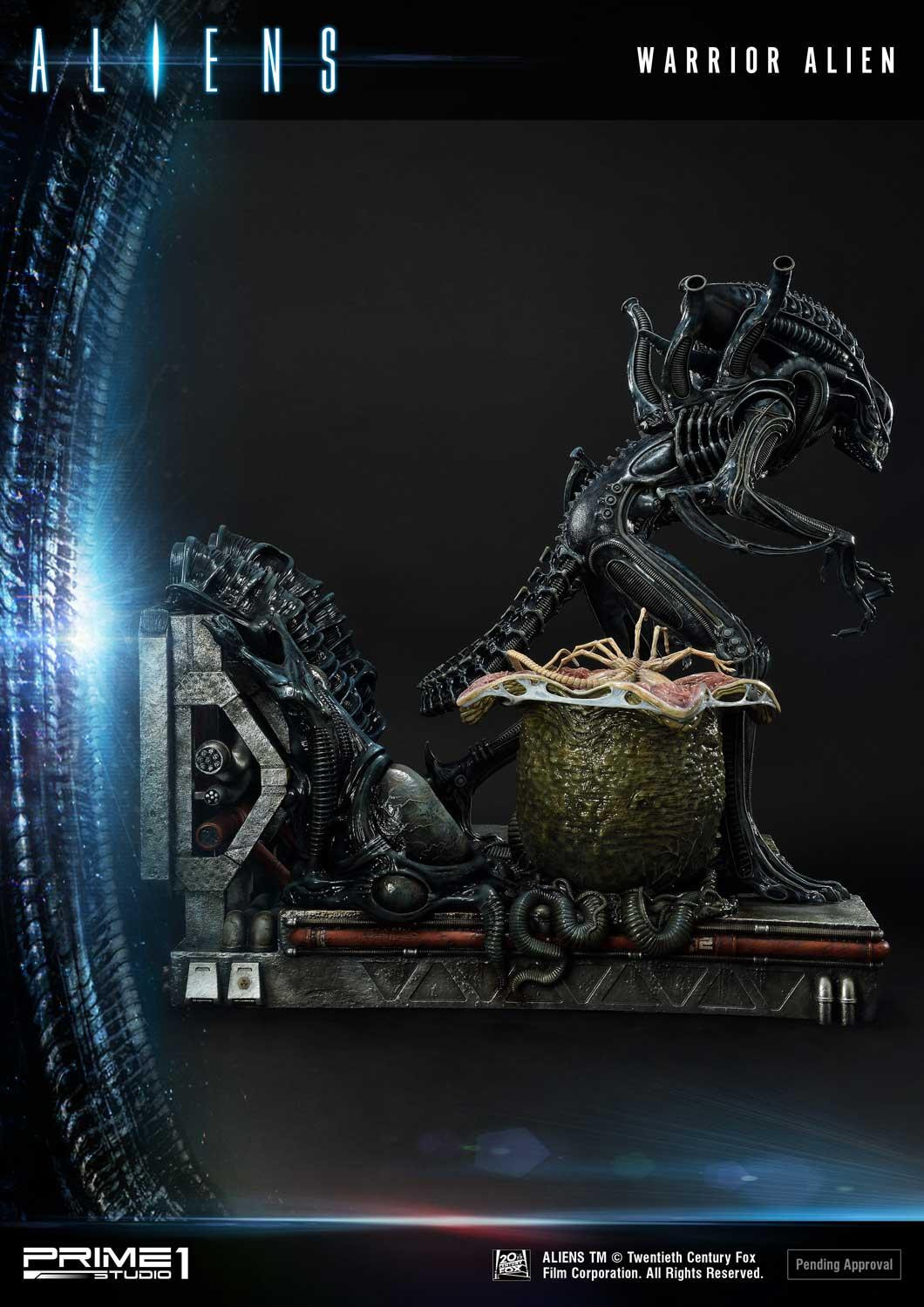 Aliens (Comics) - Alien Warrior - Facehugger - Premium Masterline  (PMDHAL-02DXS) - DX Bonus Version (Prime 1 Studio) photo 64