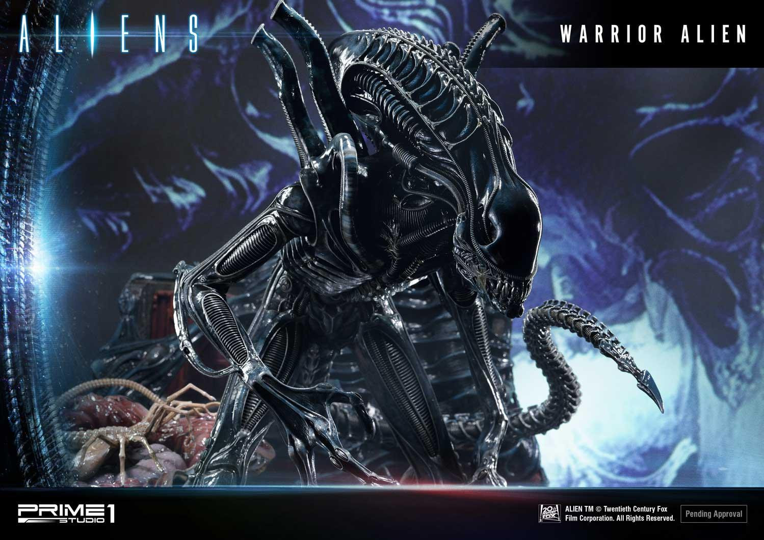Aliens (Comics) - Alien Warrior - Facehugger - Premium Masterline  (PMDHAL-02DXS) - DX Bonus Version (Prime 1 Studio) photo 92
