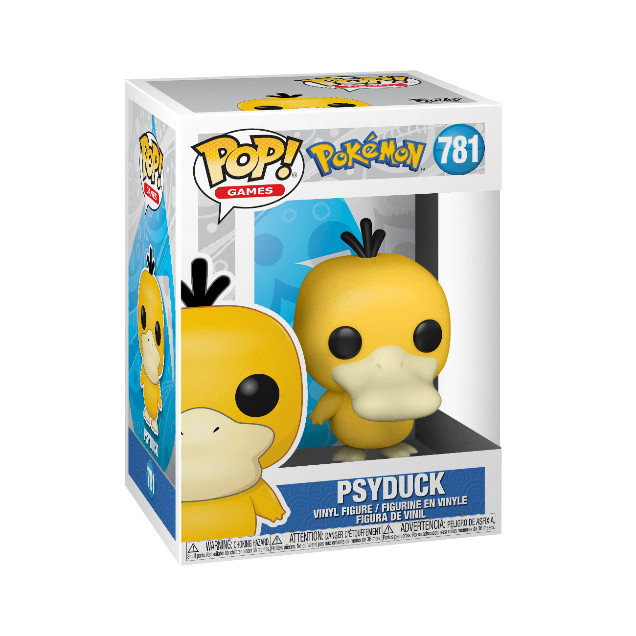 Pocket Monsters - Koduck - POP! Games  (781) - POP! Pokémon - POP! Vinyl (Funko Toys)