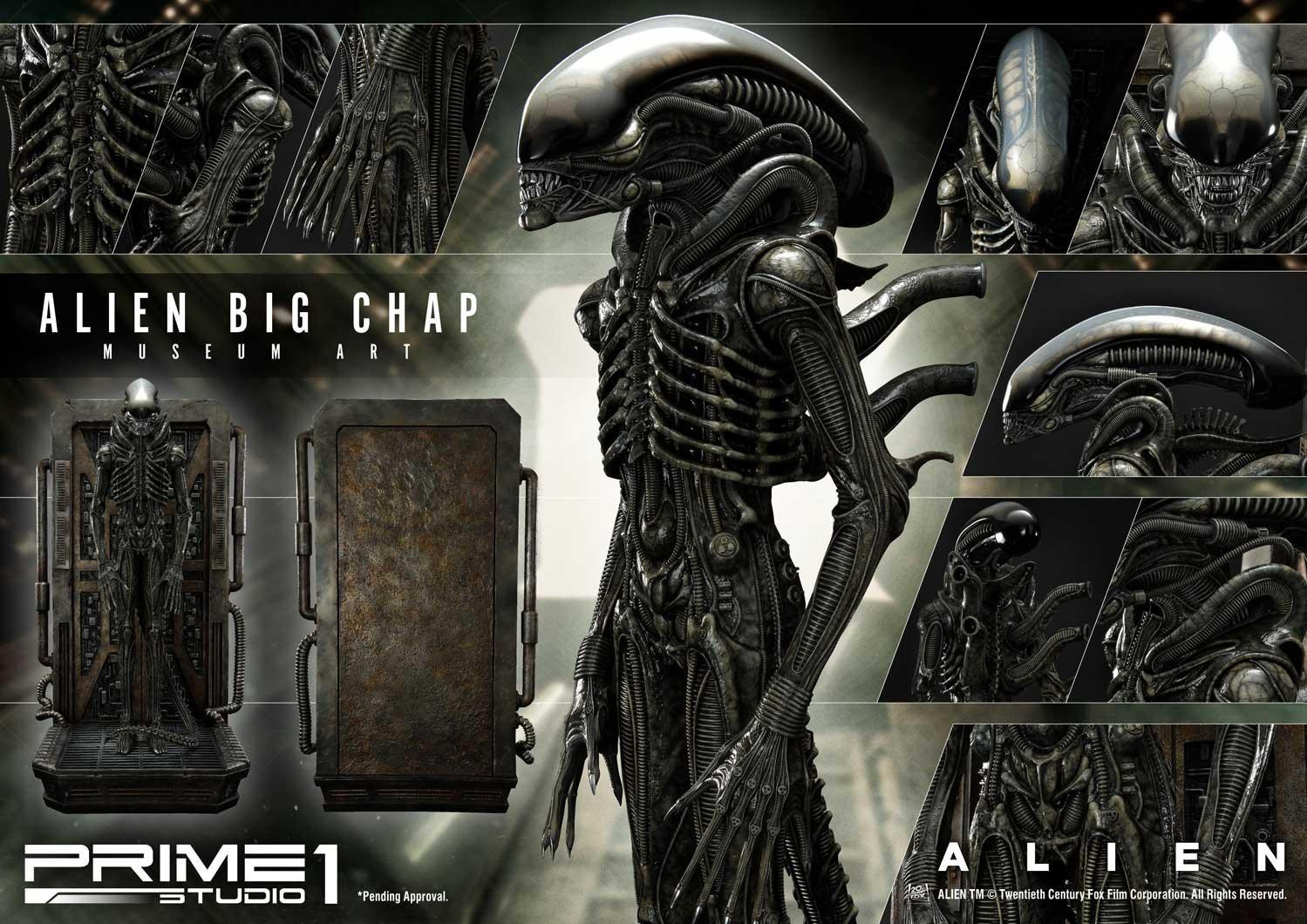 Alien - 3D Wall Art  (WAAL-06) - Museum art (Prime 1 Studio)