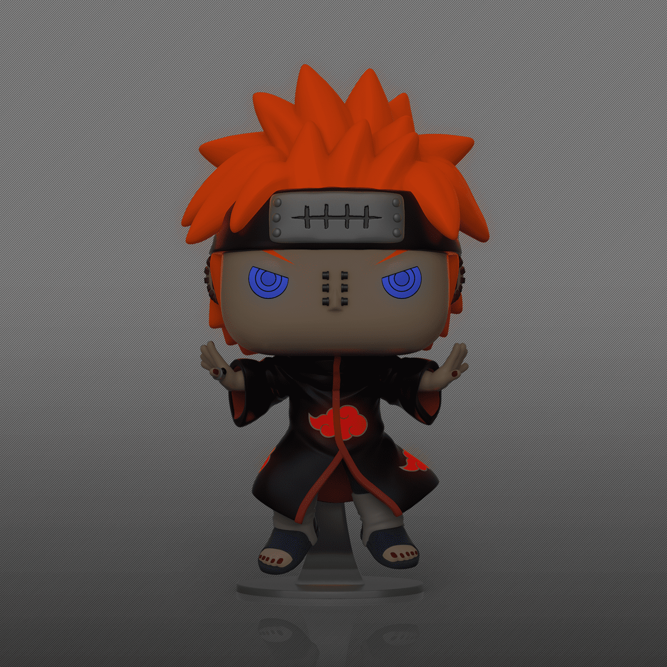 Naruto Shippuuden - Pain - POP! Animation (944) - POP! Vinyl - Almighty Push, Glows in the Dark (Funko Toys) photo 2