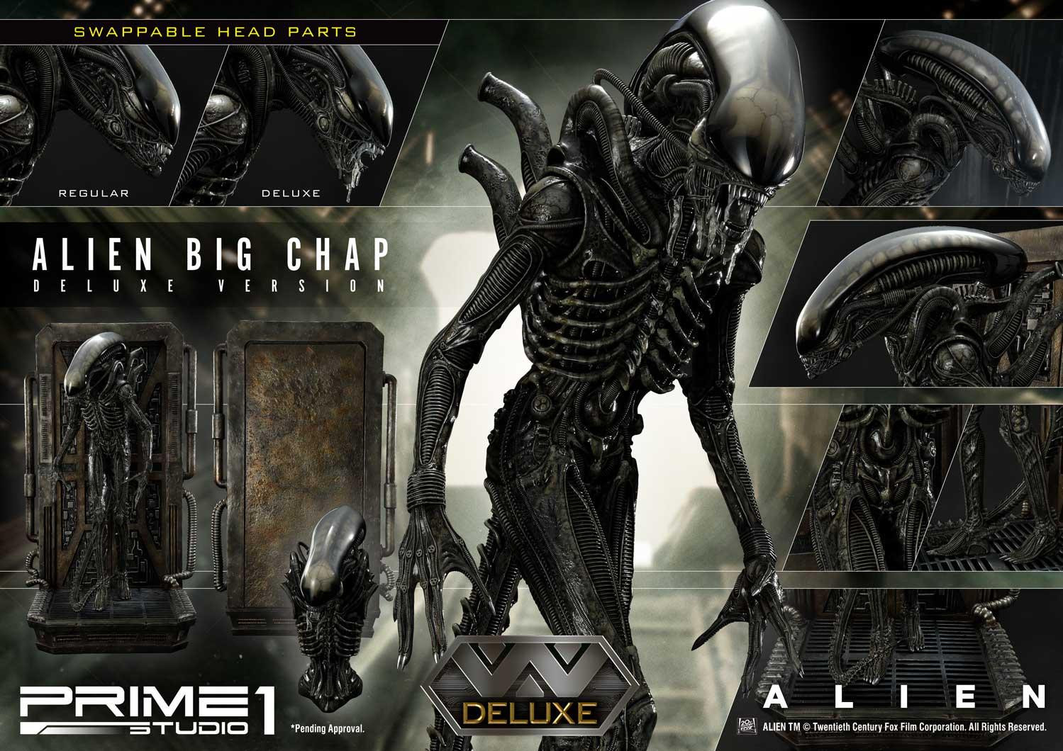 Alien - 3D Wall Art  (WAAL-05DX) - DX Version (Prime 1 Studio) photo 2