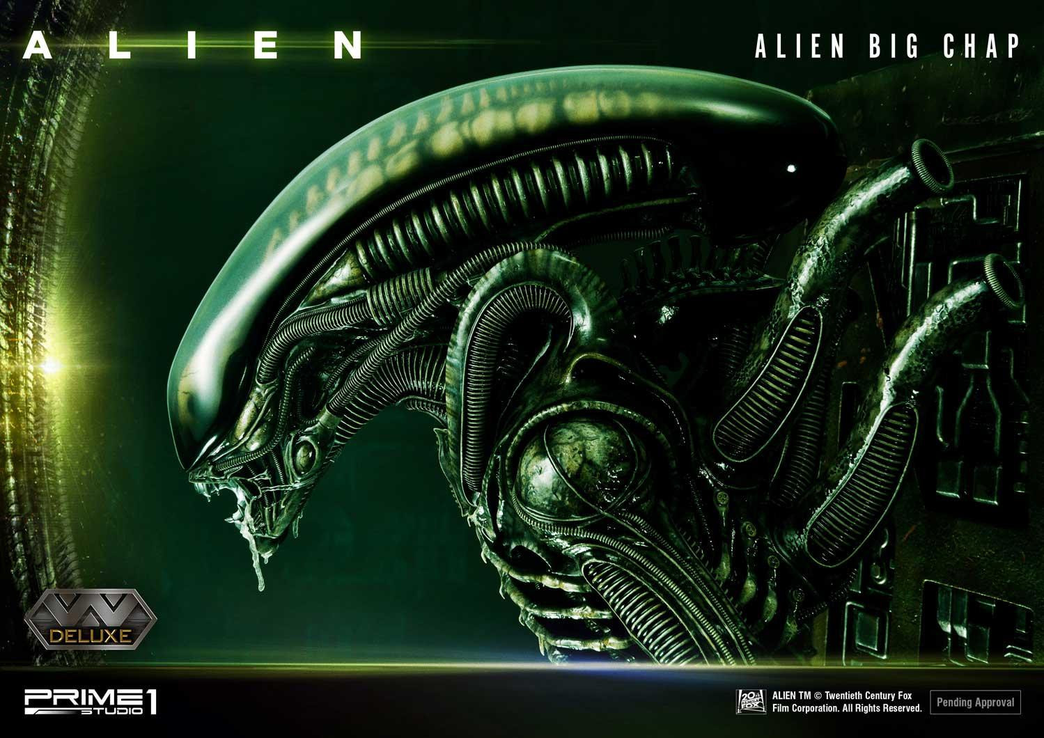 Alien - 3D Wall Art  (WAAL-05DX) - DX Version (Prime 1 Studio) photo 9