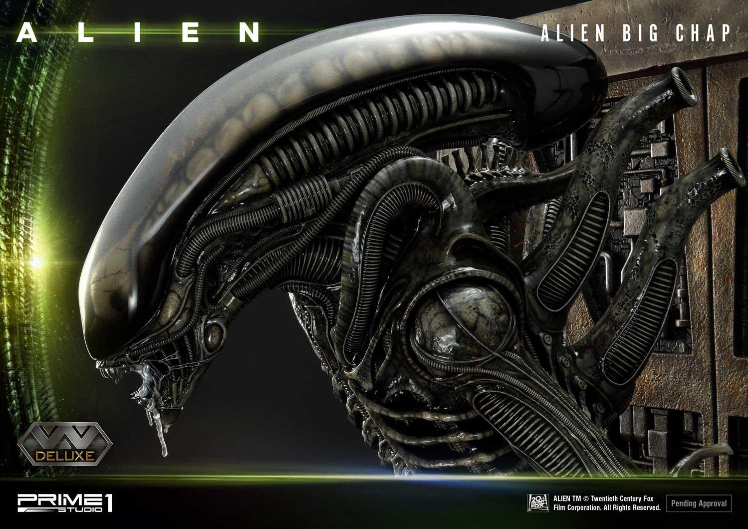 Alien - 3D Wall Art  (WAAL-05DX) - DX Version (Prime 1 Studio) photo 10