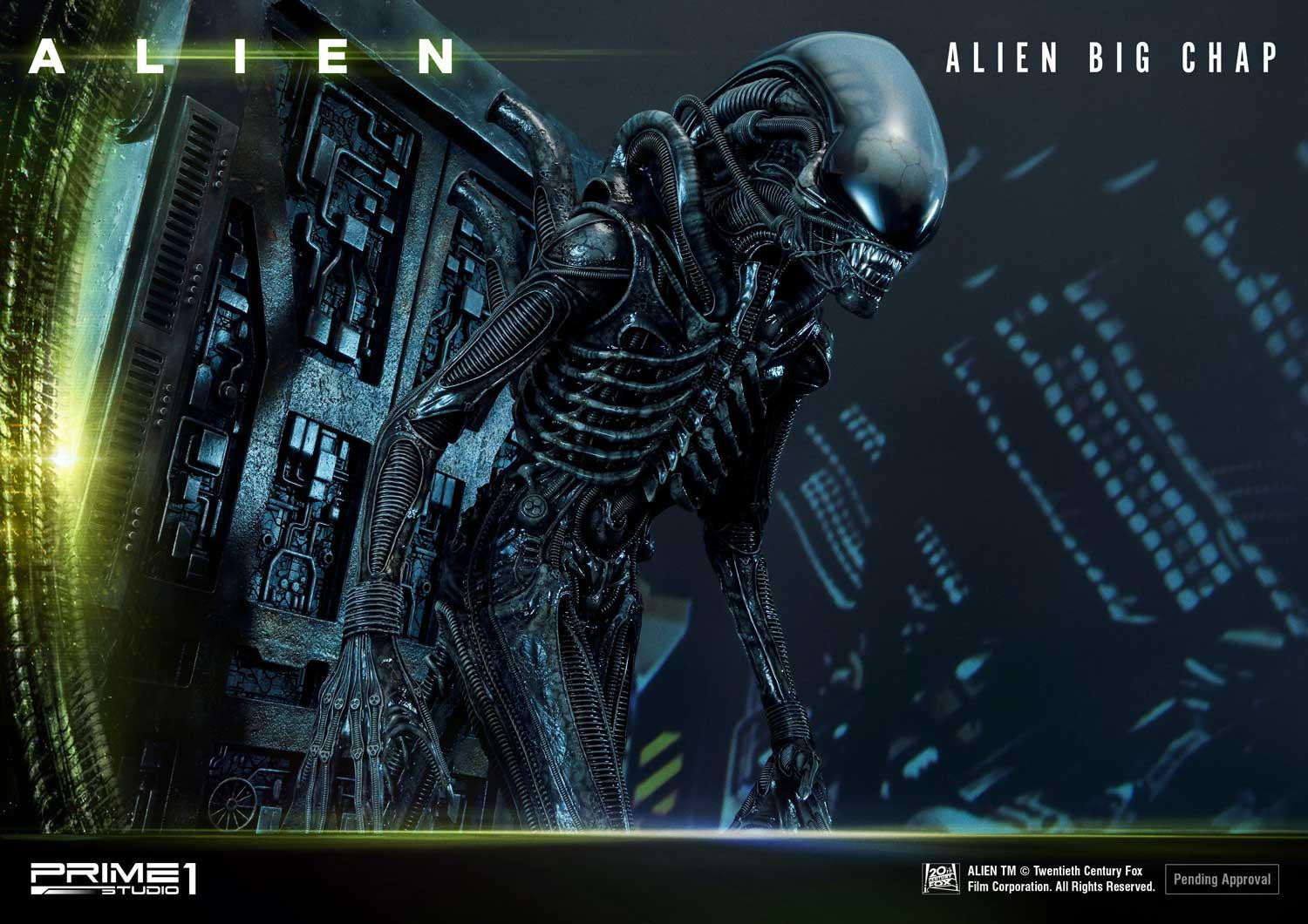 Alien - 3D Wall Art  (WAAL-05DX) - DX Version (Prime 1 Studio) photo 18
