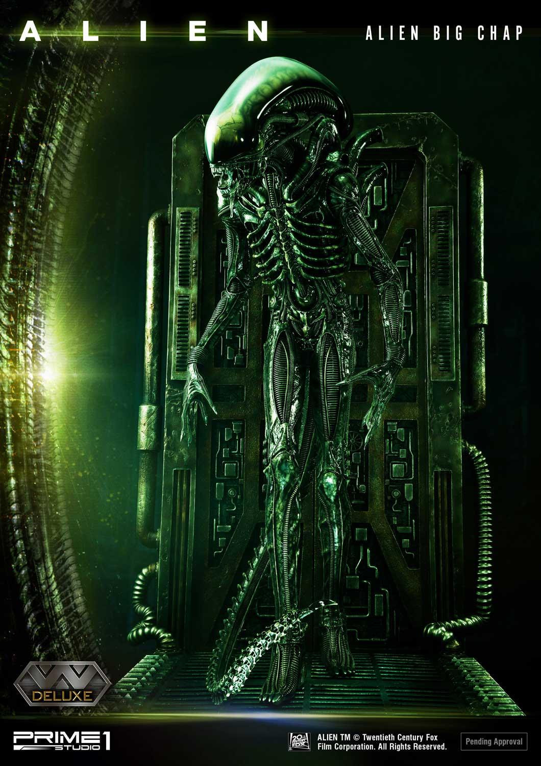 Alien - 3D Wall Art  (WAAL-05DX) - DX Version (Prime 1 Studio) photo 26