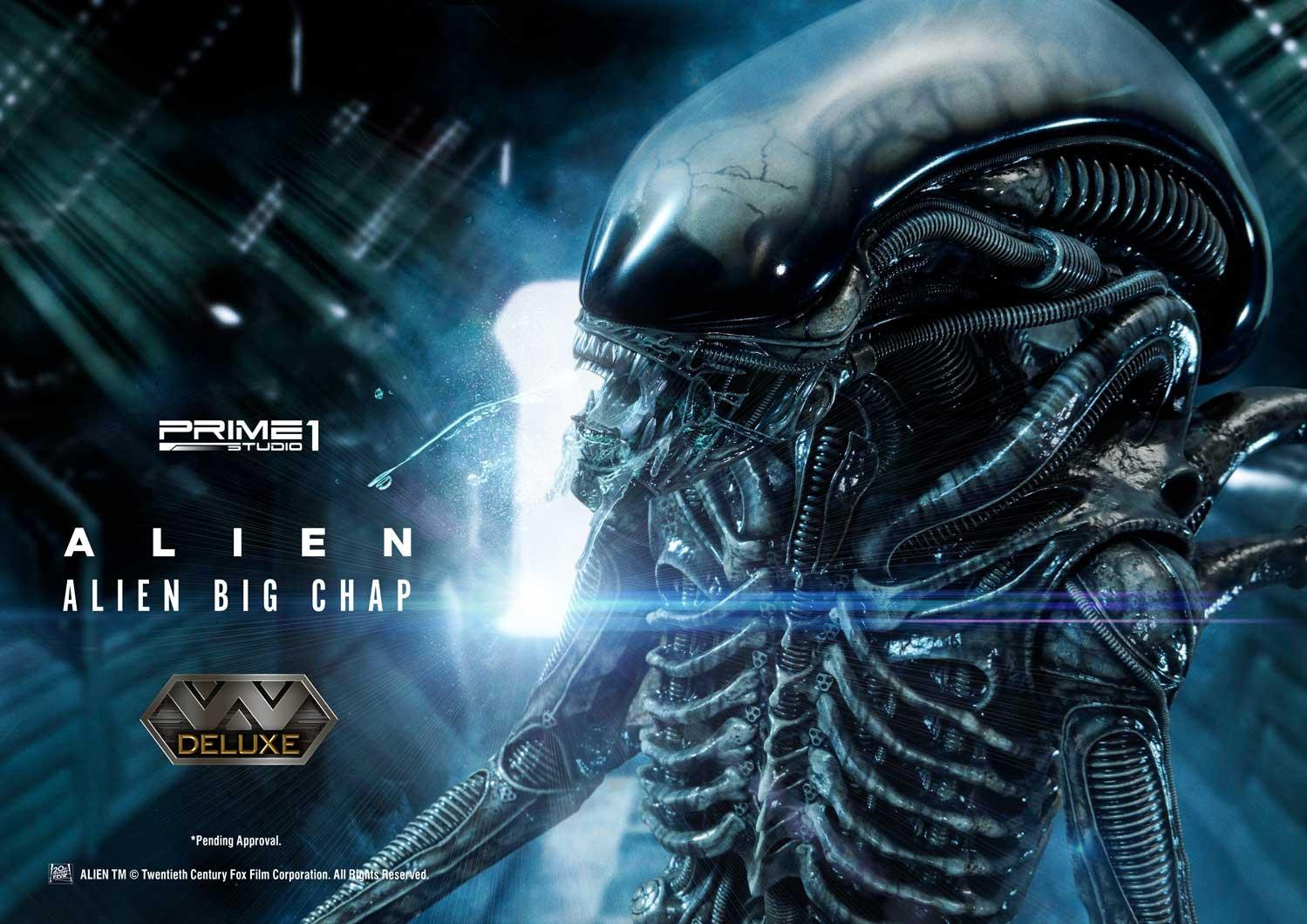 Alien - 3D Wall Art  (WAAL-05DX) - DX Version (Prime 1 Studio) photo 29