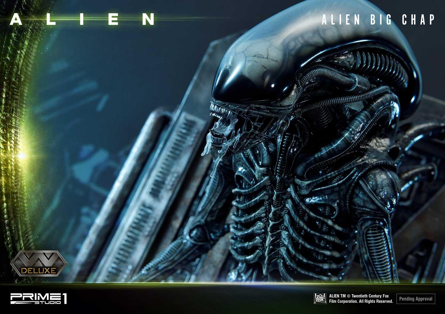 Alien - 3D Wall Art  (WAAL-05DX) - DX Version (Prime 1 Studio) photo 38