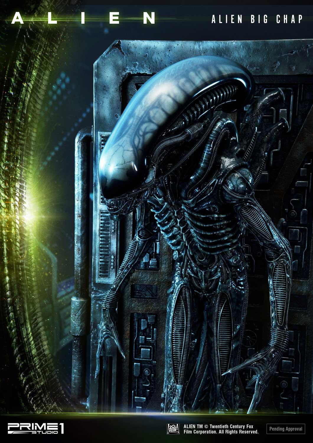 Alien - 3D Wall Art  (WAAL-05DX) - DX Version (Prime 1 Studio) photo 43