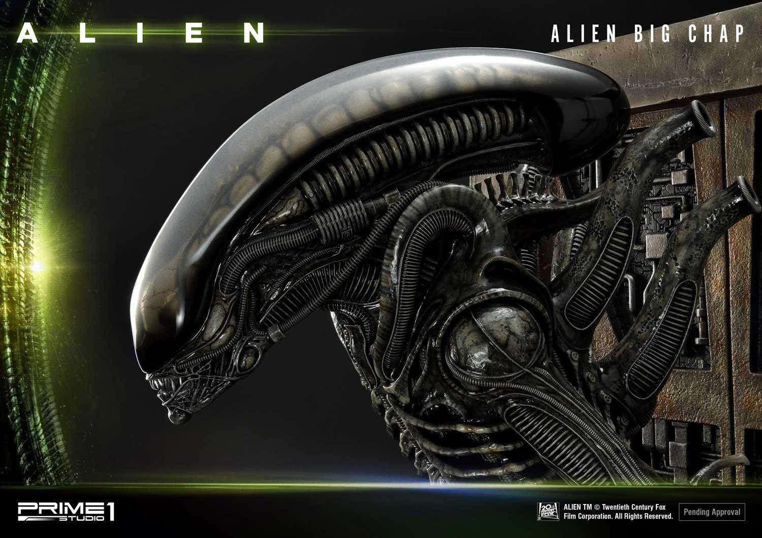 Alien - 3D Wall Art  (WAAL-05DX) - DX Version (Prime 1 Studio) photo 49