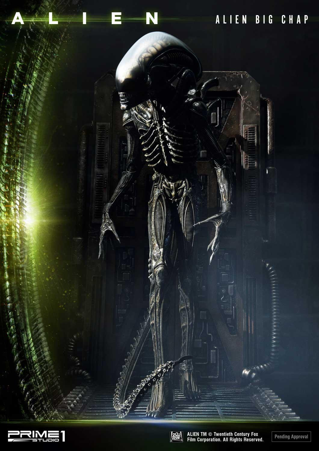 Alien - 3D Wall Art  (WAAL-05DX) - DX Version (Prime 1 Studio) photo 54