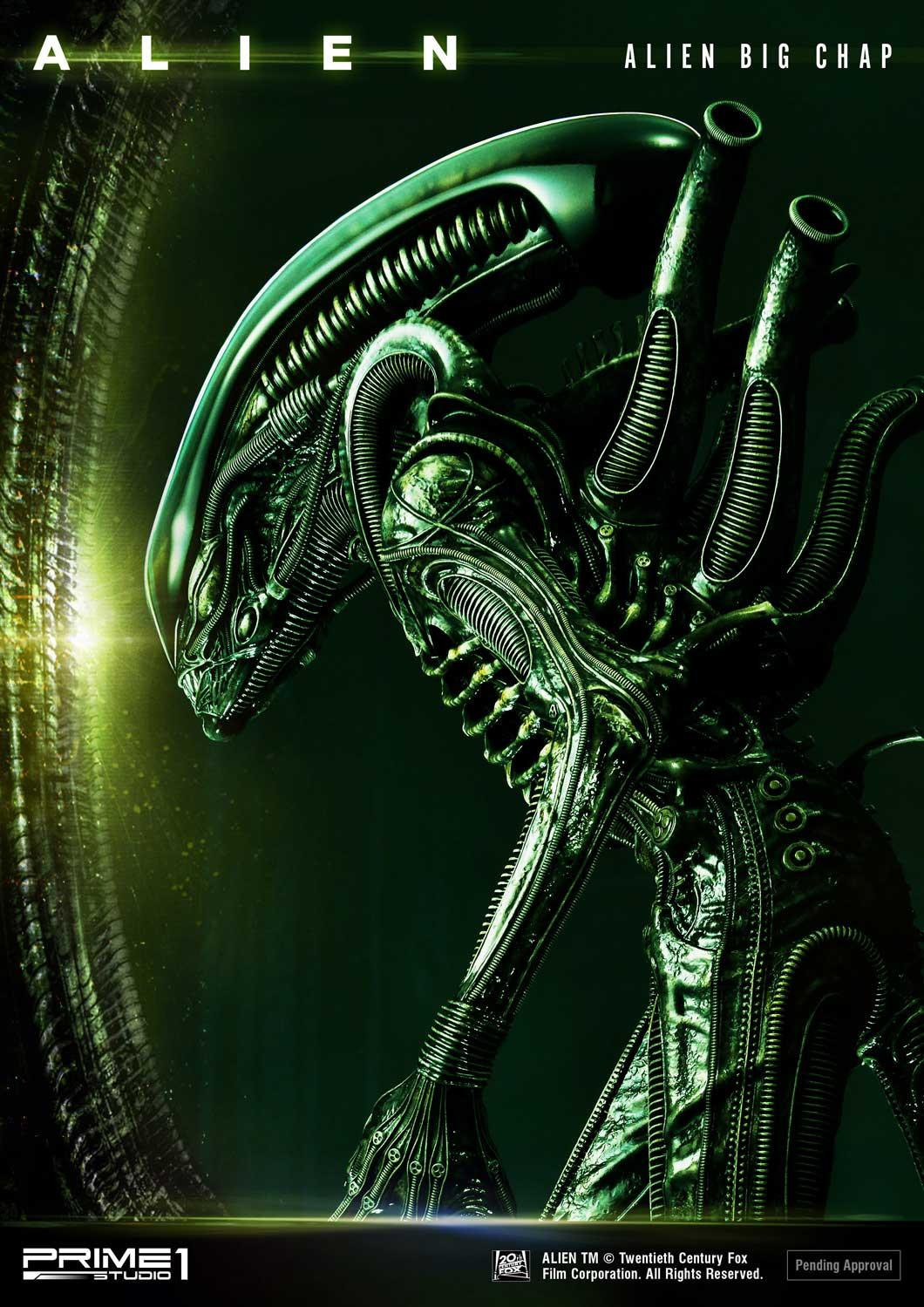 Alien - 3D Wall Art  (WAAL-05DX) - DX Version (Prime 1 Studio) photo 76