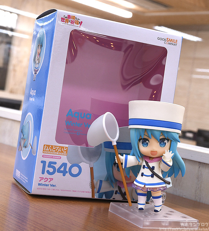 Eiga Kono Subarashii Sekai ni Shukufuku o! Kurenai Densetsu - Aqua - Yukisei - Nendoroid  (#1540) - Winter Ver. (Good Smile Company) photo 7