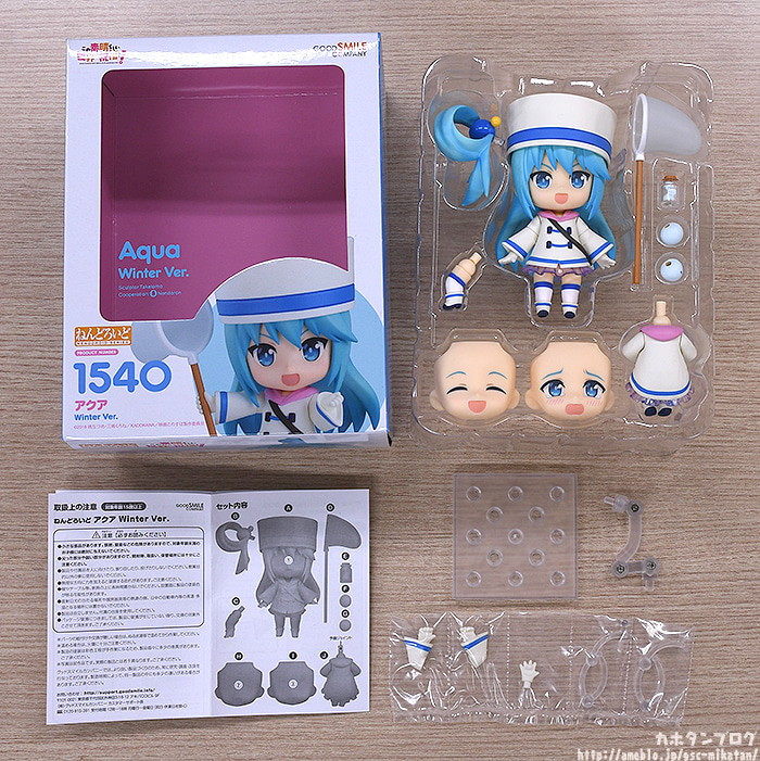 Eiga Kono Subarashii Sekai ni Shukufuku o! Kurenai Densetsu - Aqua - Yukisei - Nendoroid  (#1540) - Winter Ver. (Good Smile Company) photo 8