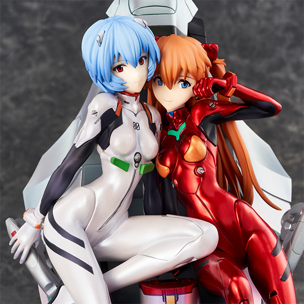 Shin Seiki Evangelion - Ayanami Rei - Souryuu Asuka Langley - EVA Store Limited Color Ver., Twinmore Object (Union Creative International Ltd) photo 5