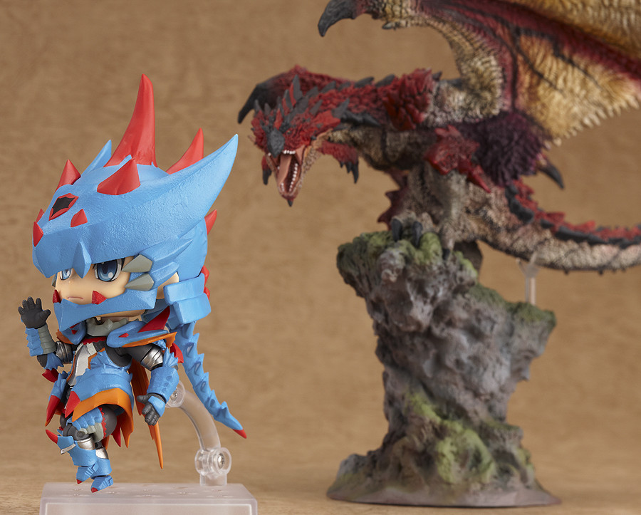 Monster Hunter 3 (Tri) G - Hunter - Nendoroid  (#266) - Male Swordsman - Lagia X Armor ver., Full Action (Good Smile Company) photo 5