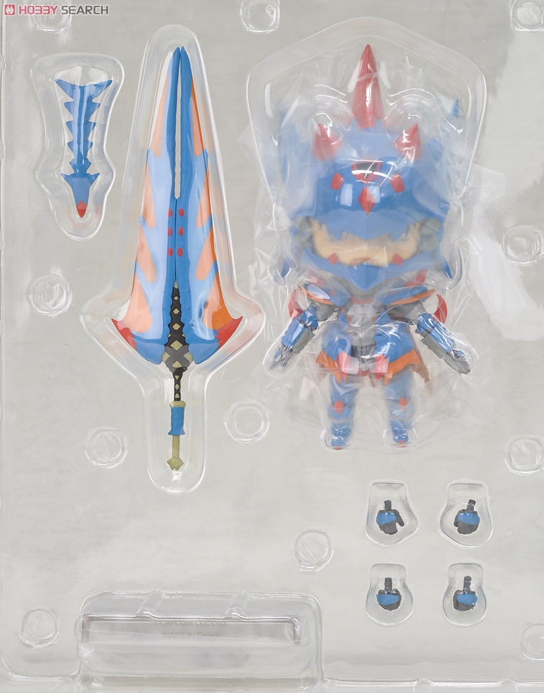 Monster Hunter 3 (Tri) G - Hunter - Nendoroid  (#266) - Male Swordsman - Lagia X Armor ver., Full Action (Good Smile Company) photo 14