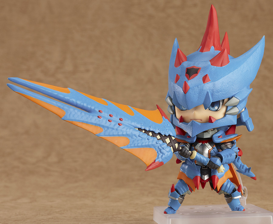 Monster Hunter 3 (Tri) G - Hunter - Nendoroid  (#266) - Male Swordsman - Lagia X Armor ver., Full Action (Good Smile Company) photo 17