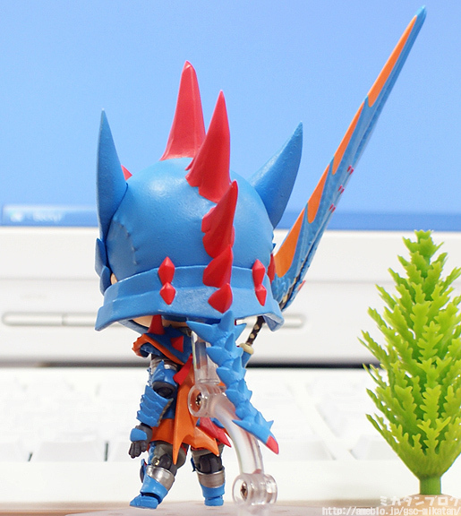 Monster Hunter 3 (Tri) G - Hunter - Nendoroid  (#266) - Male Swordsman - Lagia X Armor ver., Full Action (Good Smile Company) photo 19