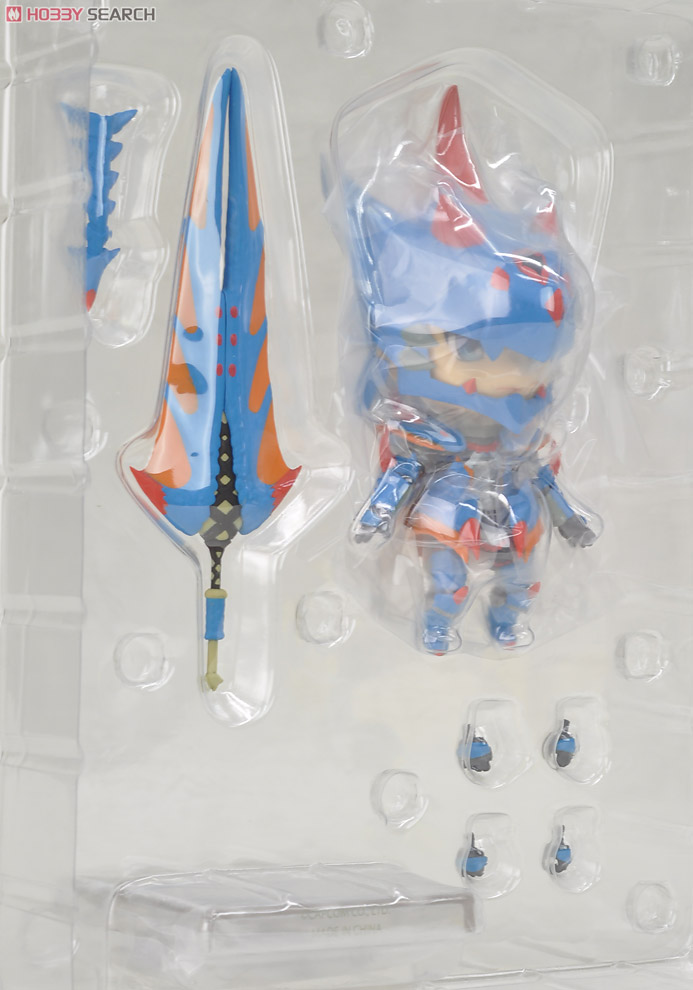 Monster Hunter 3 (Tri) G - Hunter - Nendoroid  (#266) - Male Swordsman - Lagia X Armor ver., Full Action (Good Smile Company) photo 24