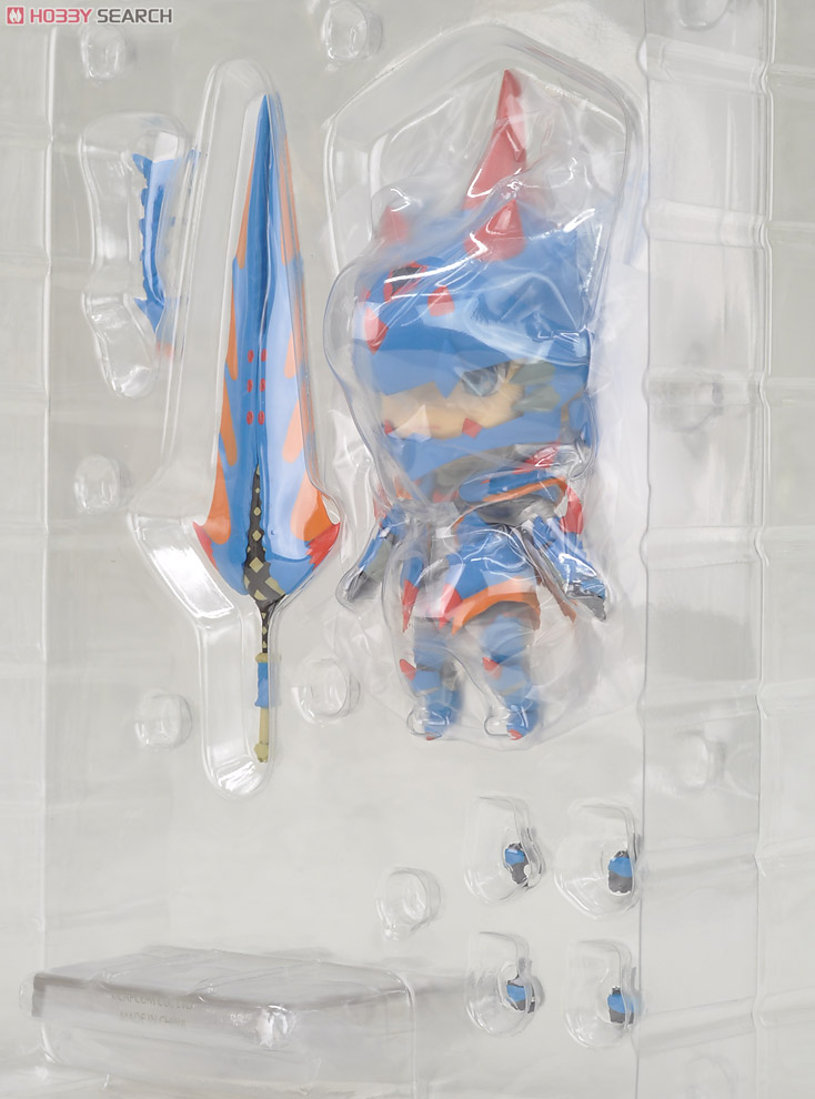 Monster Hunter 3 (Tri) G - Hunter - Nendoroid  (#266) - Male Swordsman - Lagia X Armor ver., Full Action (Good Smile Company) photo 25