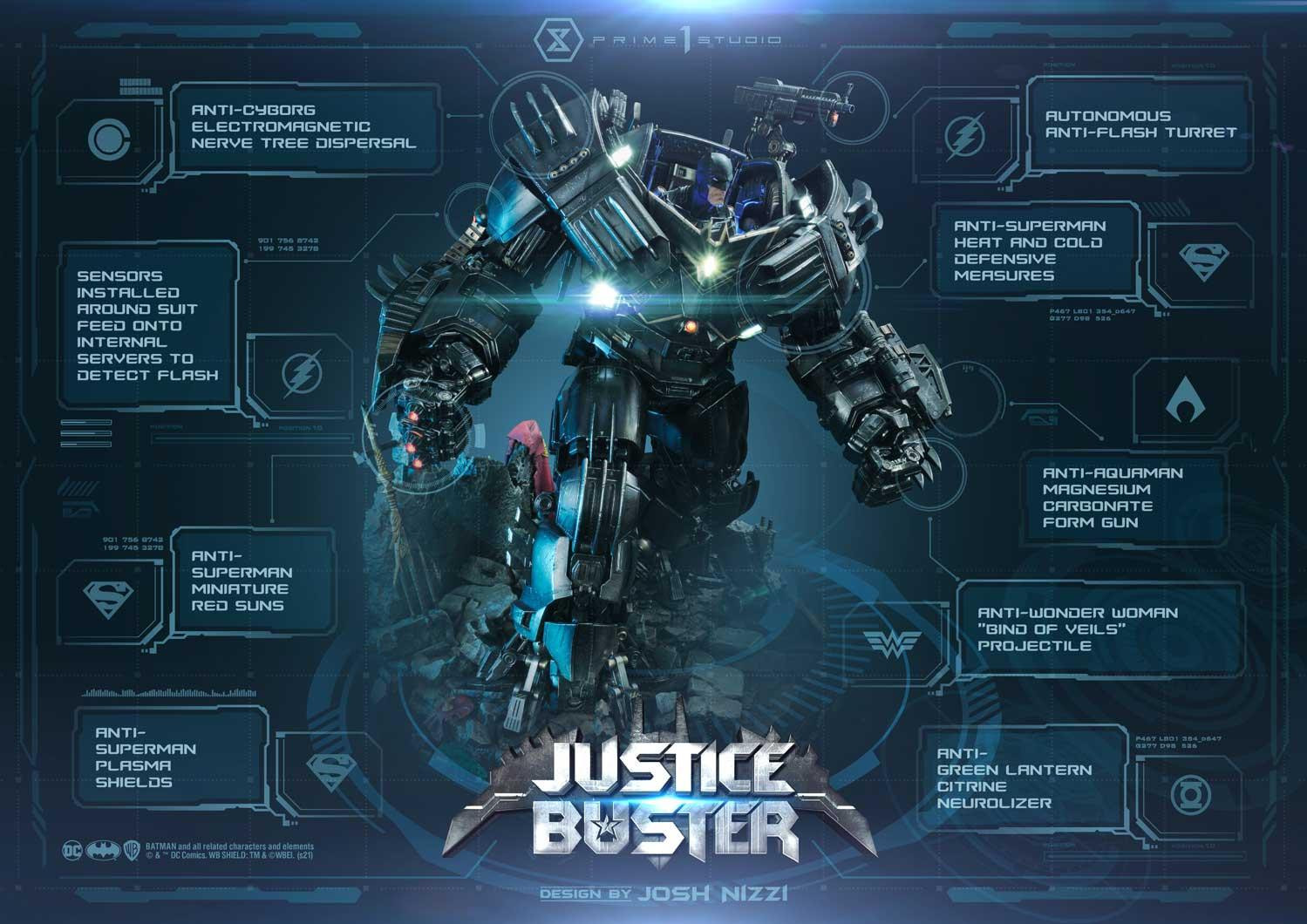 Batman: Endgame - Ultimate Museum Masterline  (UMMDC-03) - Justice Buster (Prime 1 Studio) photo 57