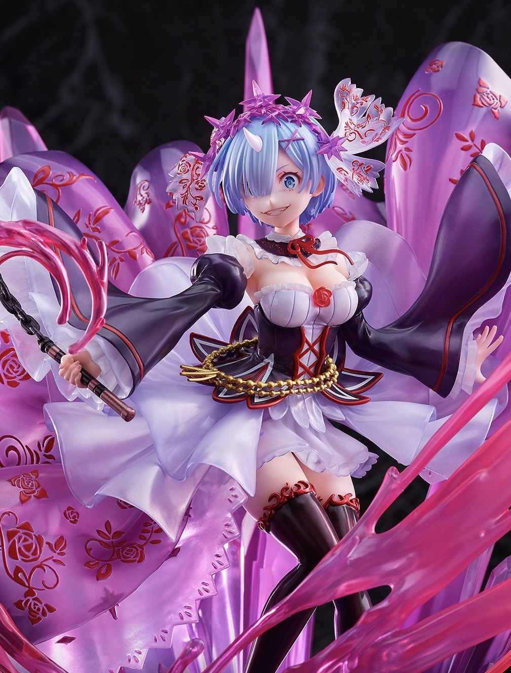 Re:Zero kara Hajimeru Isekai Seikatsu - Rem - Shibuya Scramble Figure - 1/7 - Crystal Dress Ver. (Alpha Satellite, eStream) photo 5