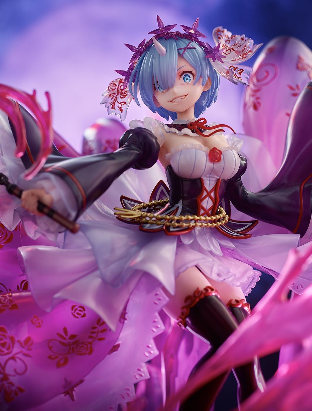 Re:Zero kara Hajimeru Isekai Seikatsu - Rem - Shibuya Scramble Figure - 1/7 - Crystal Dress Ver. (Alpha Satellite, eStream) photo 6