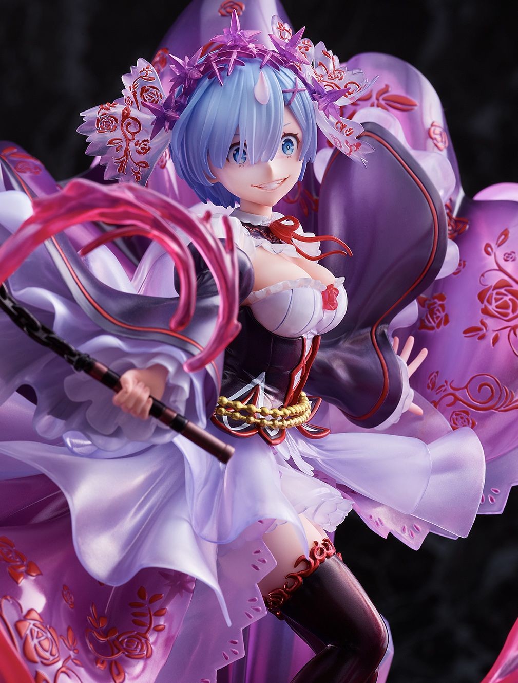 Re:Zero kara Hajimeru Isekai Seikatsu - Rem - Shibuya Scramble Figure - 1/7 - Crystal Dress Ver. (Alpha Satellite, eStream) photo 13
