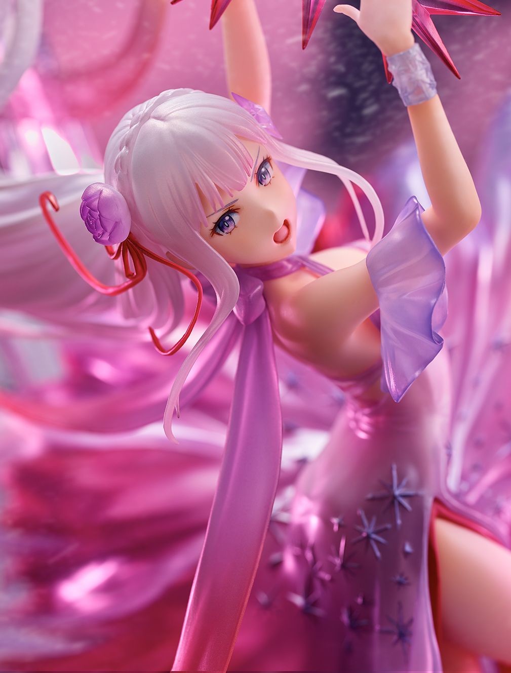 Re:Zero kara Hajimeru Isekai Seikatsu - Emilia - Shibuya Scramble Figure - 1/7 - Hyouketsu no Emilia, Crystal Dress Ver (Alpha Satellite, eStream) photo 6