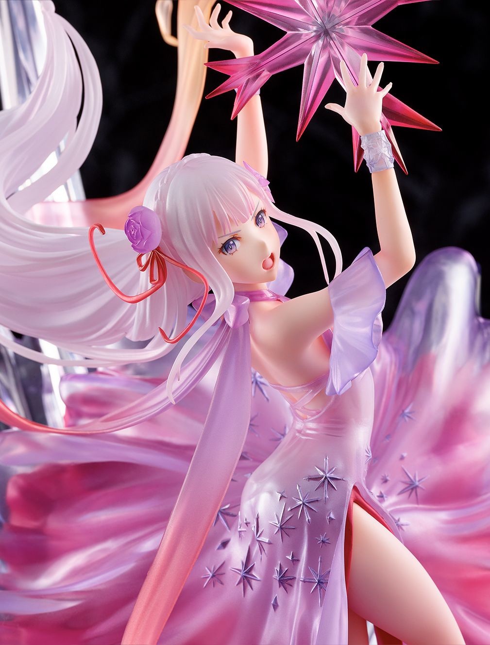 Re:Zero kara Hajimeru Isekai Seikatsu - Emilia - Shibuya Scramble Figure - 1/7 - Hyouketsu no Emilia, Crystal Dress Ver (Alpha Satellite, eStream) photo 8