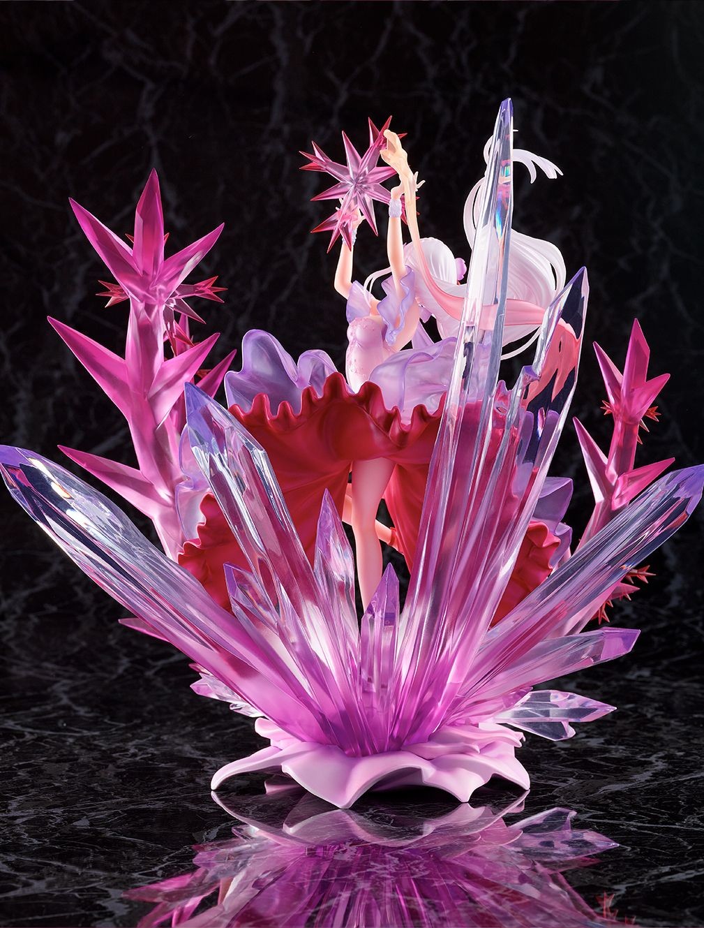 Re:Zero kara Hajimeru Isekai Seikatsu - Emilia - Shibuya Scramble Figure - 1/7 - Hyouketsu no Emilia, Crystal Dress Ver (Alpha Satellite, eStream) photo 11