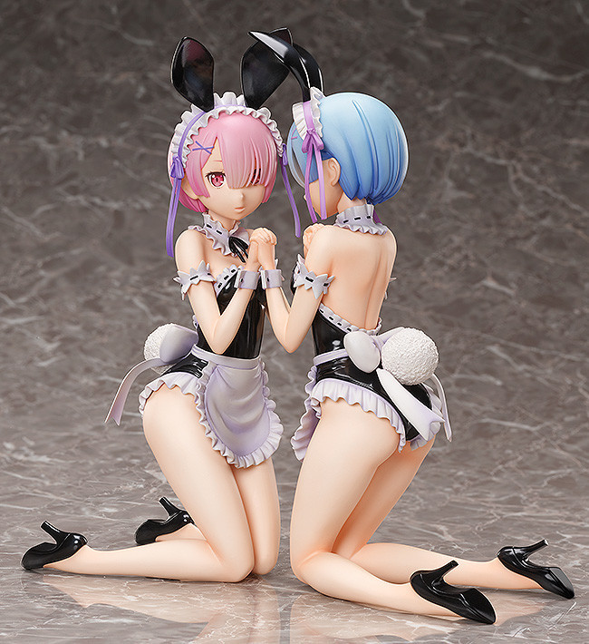 Re:Zero kara Hajimeru Isekai Seikatsu - Rem - B-style - 1/4 - Bare Leg Bunny Ver. (FREEing) photo 3