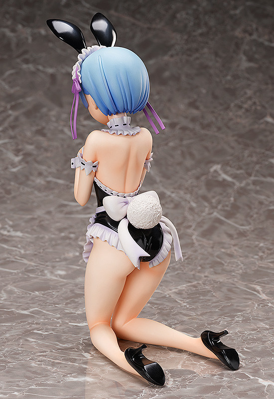 Re:Zero kara Hajimeru Isekai Seikatsu - Rem - B-style - 1/4 - Bare Leg Bunny Ver. (FREEing) photo 4