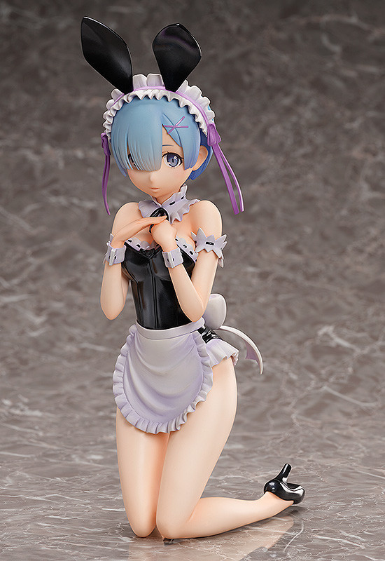 Re:Zero kara Hajimeru Isekai Seikatsu - Rem - B-style - 1/4 - Bare Leg Bunny Ver. (FREEing) photo 6